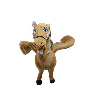 NWT Disney Store Sofia the First Saffron Pegasus 16" Plush Horse Amber New Tags